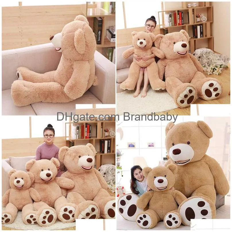 Plush Dolls 1Pc Huge Size 100Cm Usa Nt Bear Skin Teddy Hl Good Quality Wholesale Price Selling Toys Birthday Gifts For Girls Baby Drop Dhnxf