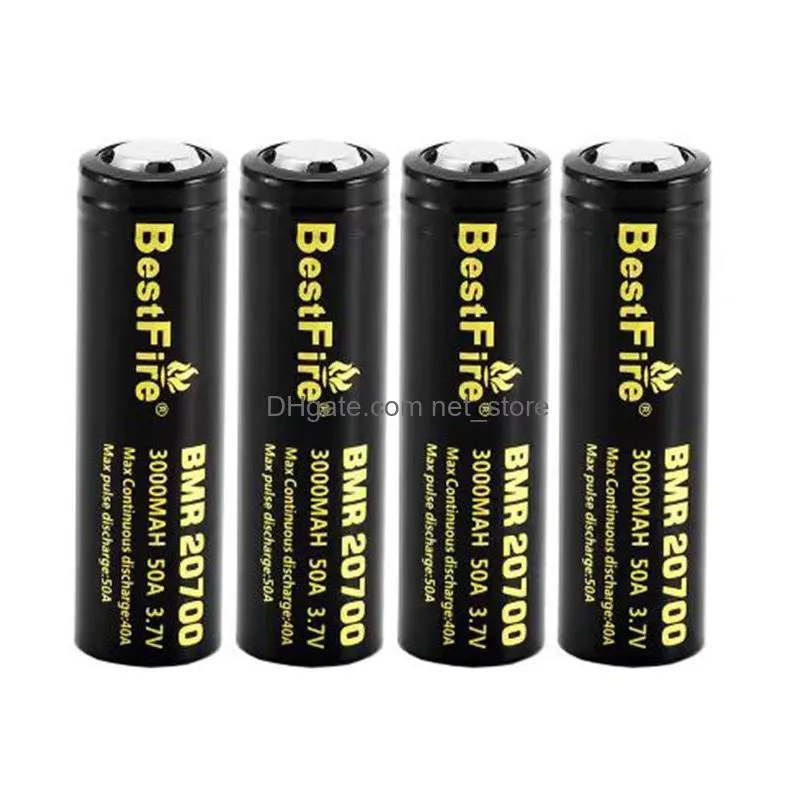 authentic fire 20700 battery icr 3000mah charging lithum battery 50a imr rechargeable battery