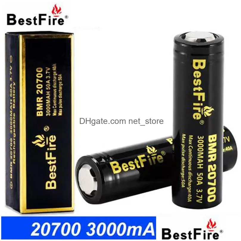 authentic fire 20700 battery icr 3000mah charging lithum battery 50a imr rechargeable battery