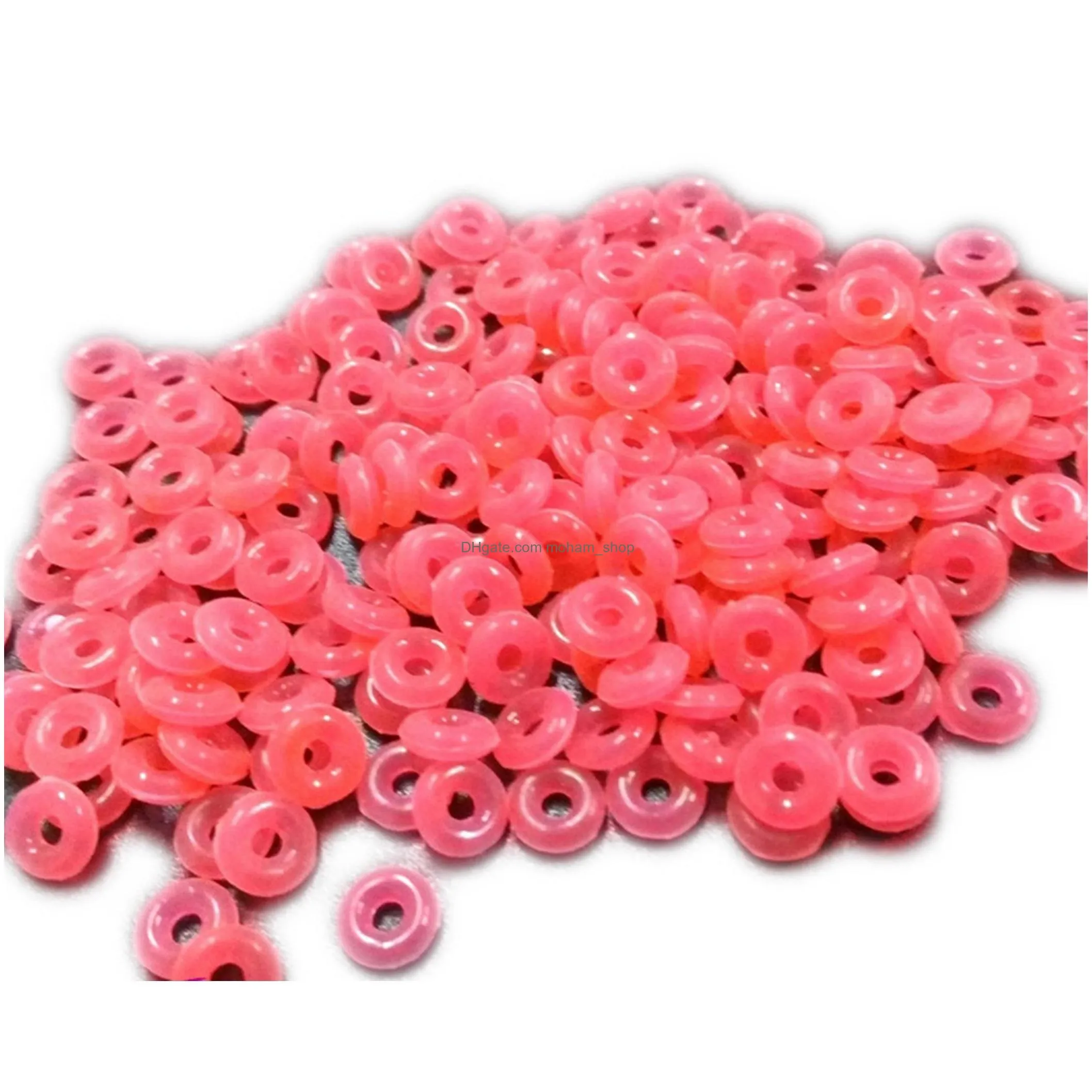 bead making tools 200pc sile rubber stopper spacer charm bracelet accessories pouch gift drop delivery home garden arts crafts dhqzg