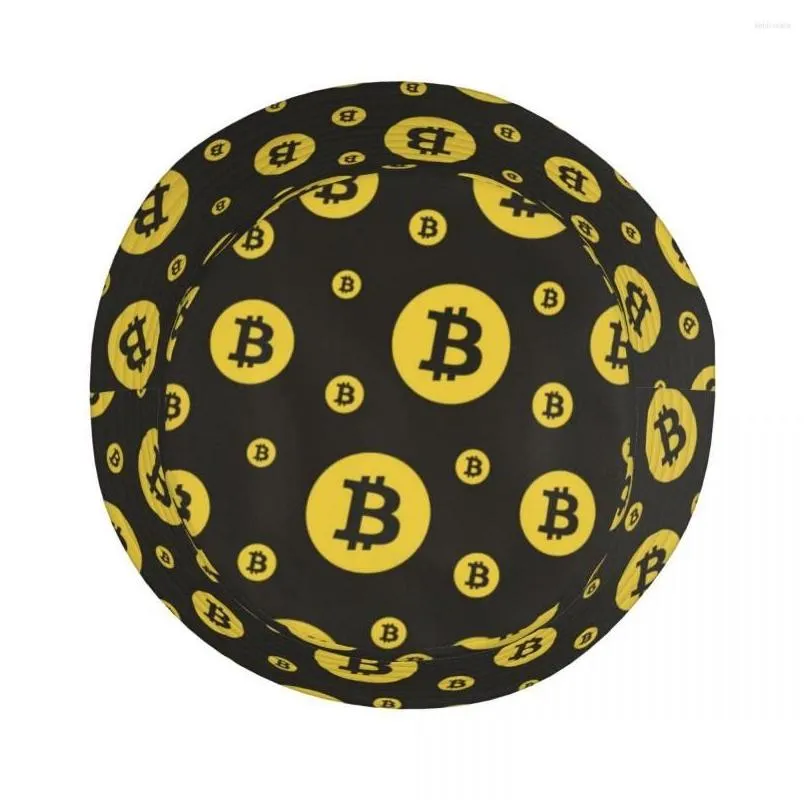 Berets Berets Cryptocurrency Crypto Money Bucket Hat Beach Hatwear Stuff Fishing Cap For Outdoor Sports Uni Session Lightweight Drop D Dhmvj