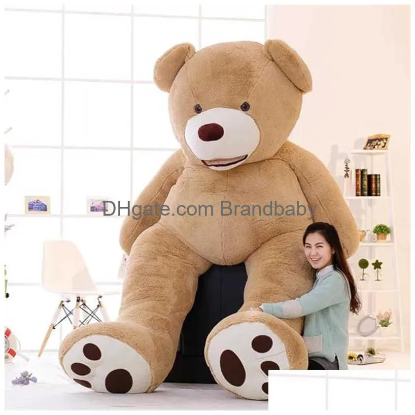 Plush Dolls 1Pc Huge Size 100Cm Usa Nt Bear Skin Teddy Hl Good Quality Wholesale Price Selling Toys Birthday Gifts For Girls Baby Drop Dhnxf