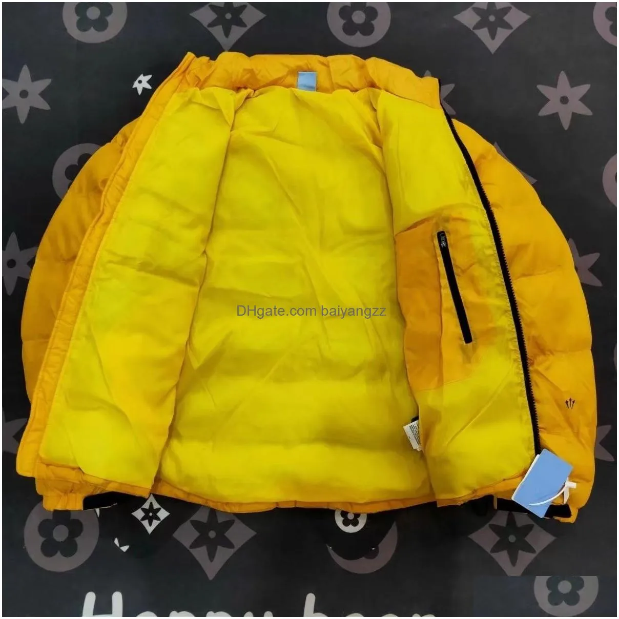 high version nk same down jacket sports stand neck thickened warm windproof jacket nocta jackets designer puffer jacket l