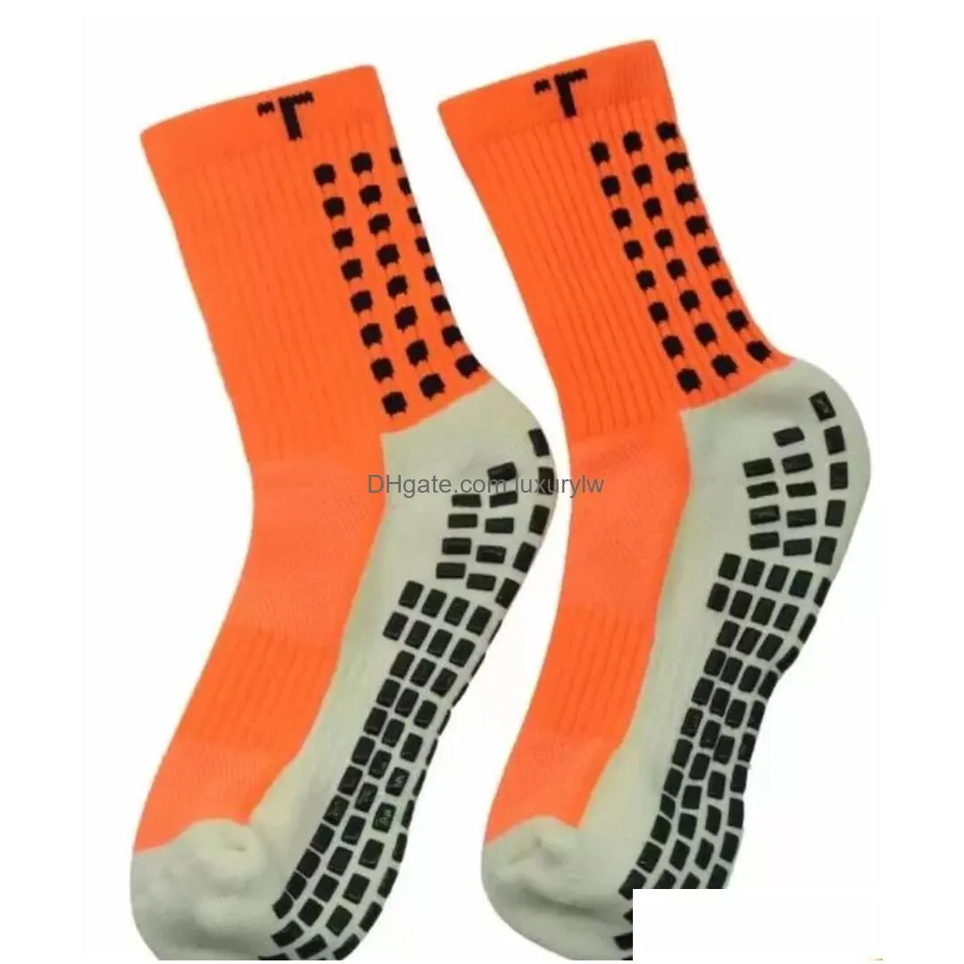 Sports Socks Mix Order Sales Football Socks Non-Slip Trusox Mens Soccer Quality Cotton Calcetines With Drop Delivery Sports Outdoors A Dh8Qu