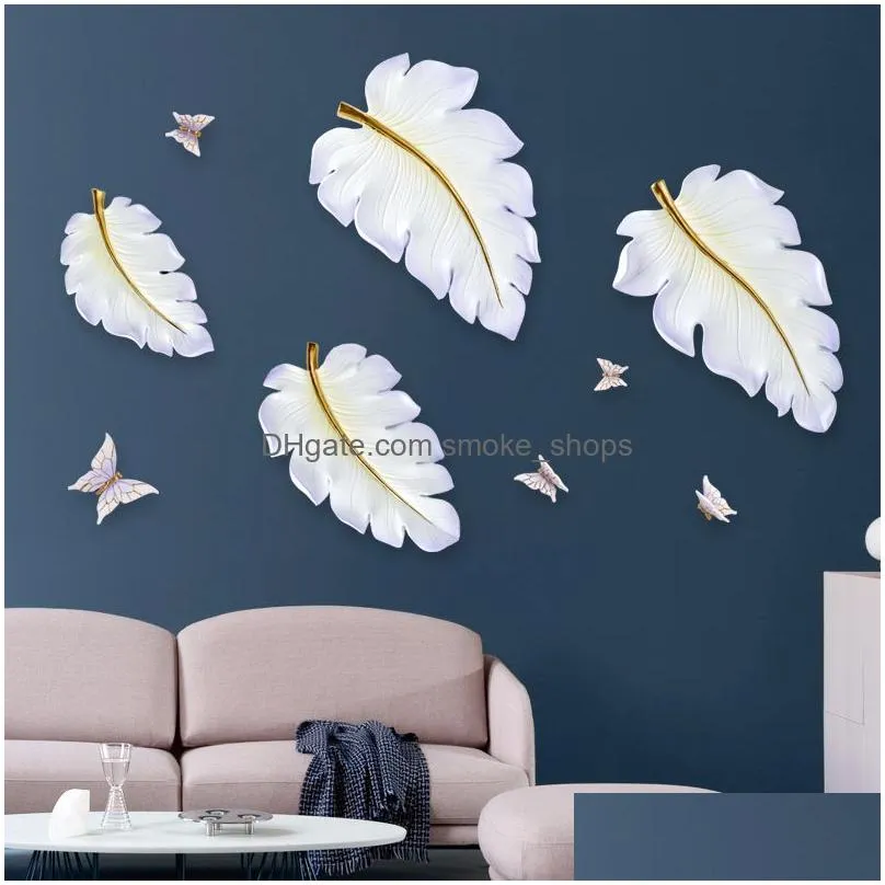 nordic large wall clock 3d creative clocks wall home decor living room modern bedroom silent home relogio wall decoration fz267 201202