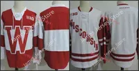 College Uw Stitched College Hockey Jersey 34 Trent Frederic 19 Cameron Hughes 13 Ryan Wagner 10 Jake Linhart 21 Chris Chelios 4 Ryan Suter 1