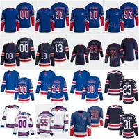 Men Kids Women Hockey Reverse Retro 31 Igor Shesterkin Jersey 10 Artemi Panarin 93 Mika Zibanejad 23 Adam Fox 20 Chris Kreider 13 Alexis