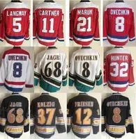 College WearsHockey Jerseys Men Vintage Retro Ice 5 Rod Langway 8 Alex Alexander 21 Dennis Maruk 11 Mike Gartner 32 Dale Hunter 68 Jaromir J