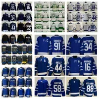 Reversible Reverse Retro John Tavares Hockey````Jerseys Auston Matthews Mitchell Marner Morgan Rielly William Nylander Spezza Michael Bunting