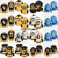 Hockey 77 Jeff Carter Jersey 42 Kasperi Kapanen 43 Danton Heinen 23 Brock McGinn 10 Drew OConnor 67 Rickard Rakell Owen