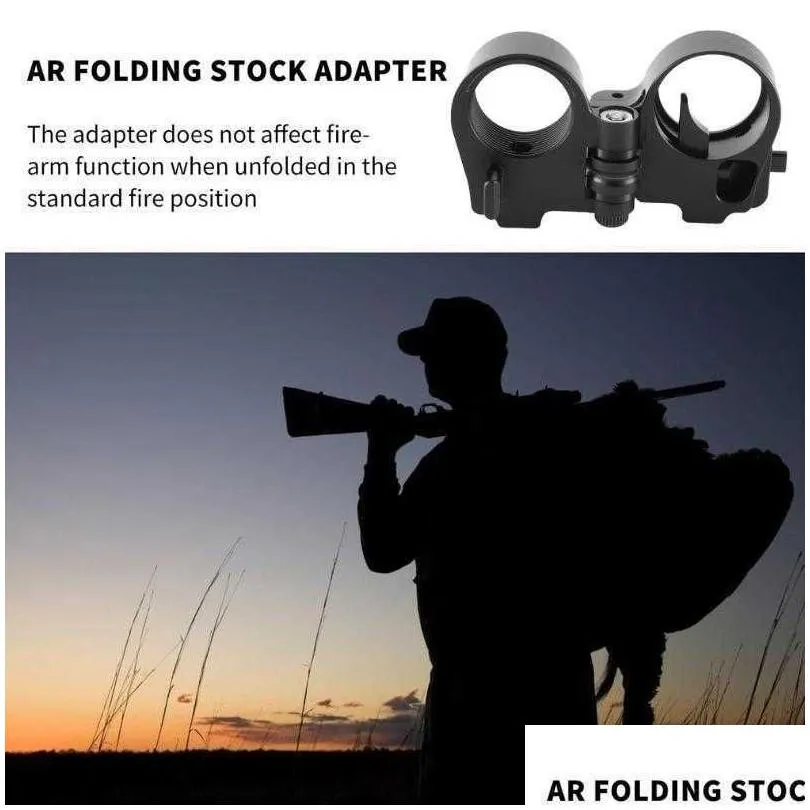 Tripods Tripods Tactical Ar Folding Stock Adapter Ar-15/M16 Gen3-M Hunting Accessories Drop Delivery Cameras Photo Tripods, Monopods A Dhawv