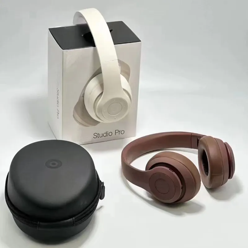 2023 Newest Studio Pro Wireless Headphone Stereo Bluetooth Foldable Sports Headset Wireless Microphone Hi-fi Heavy Bass Headphones TF Card Music Player With Bag