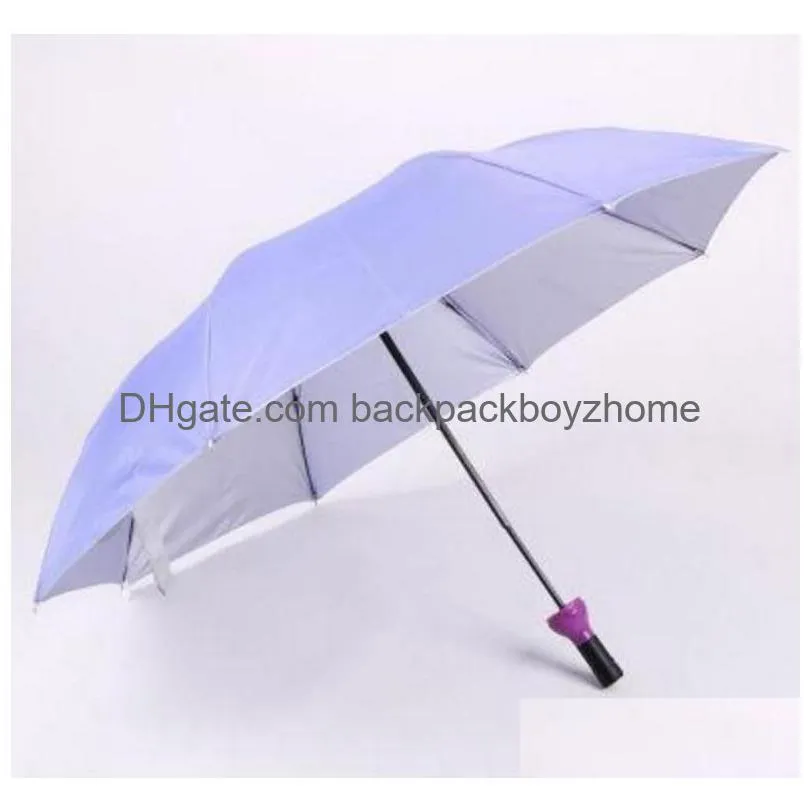 Umbrellas Creative Bottle Umbrella Mti Function Dual Purpose Sier Colloid Umbrellas Fashion Plastic Wine Bottles Sunshade Carry Conven Dhsq8