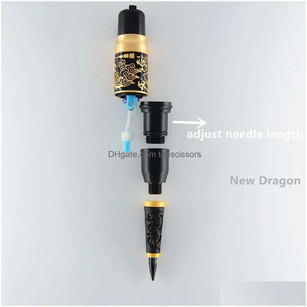 Tattoo Machine 1Pc New Model Original Dragon Tattoo Hine For Permanent Makeup Supplies Rotary Pen Gun Sale Ship By Drop Delivery Healt Dhpx2