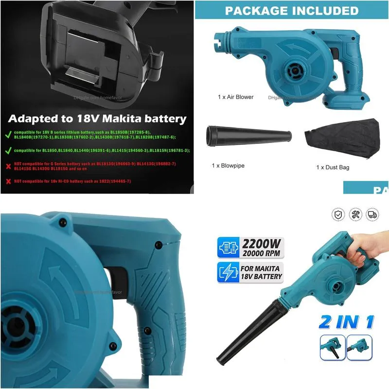 vacuums cordless leaf blower for computer dust collector snow blowing hand power tools 18v batteryno battery 230626