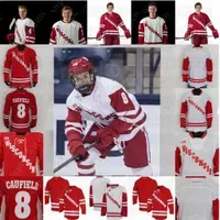 college wearHockey Wisconsin Badgers Hockey Jersey Cole Caufield Robbie Beydoun Linus Weissbach Dylan Holloway  Pelton-Byce Roman Ahcan Ca