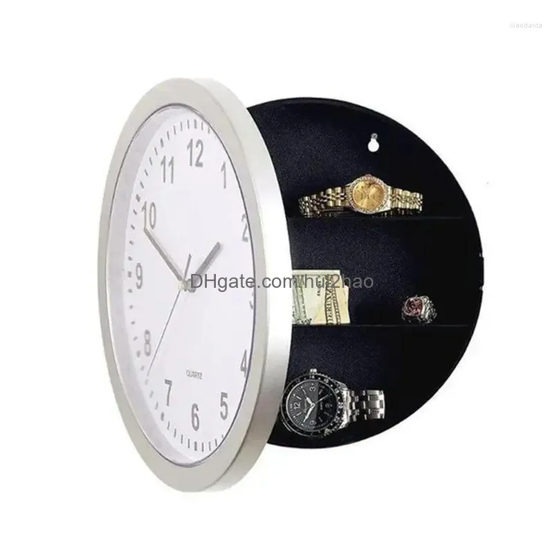 wall clocks clock safe secret safes for stash money cash jewelry compartment