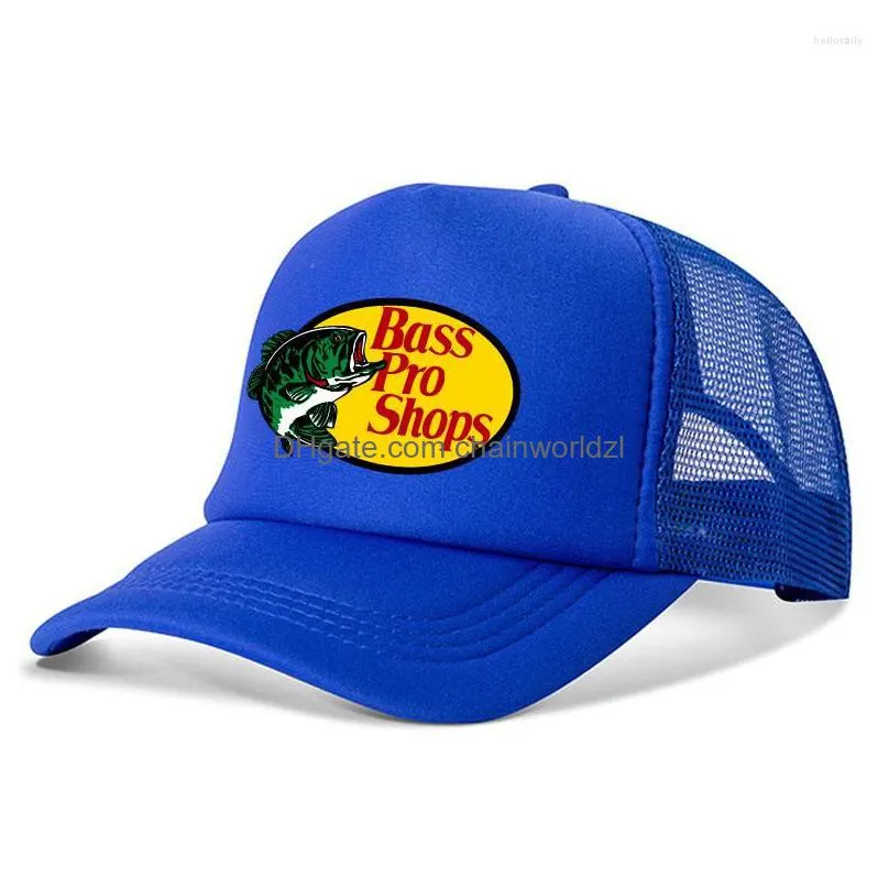 ball caps stay cool bass pro shops print summer baseball cap for outdoor sport travel unisex dad hat boy girl sun visor snapback
