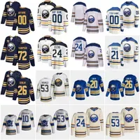  Hockey Sabres 21 Kyle Okposo Jersey 24 Dylan Cozens 68 Victor Olofsson 89 Alex Tuch 72 Tage Thompson 26 Rasmus Dahlin 53 Jeff