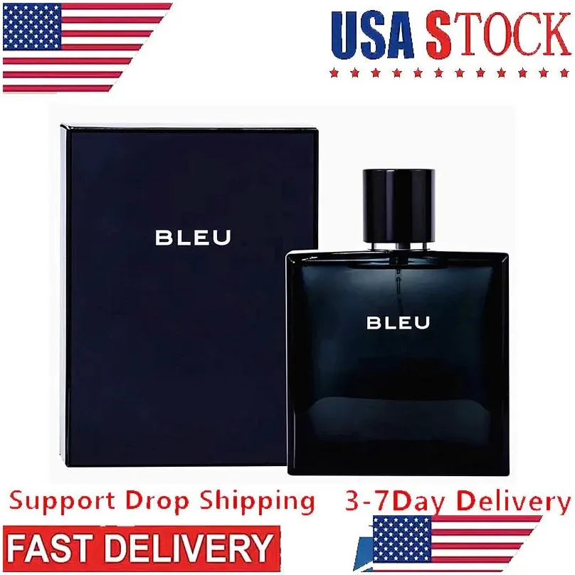Incense Man Perfume Bleu Male 100ml Lasting Men Deodorant Fast Shipping Cologne for Men Spary