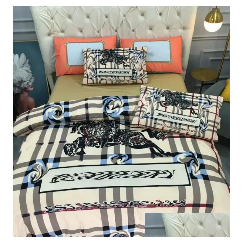 bedding sets brand designer bedding setsbed sheet comforter comfortable cases sets ht1720 t230217