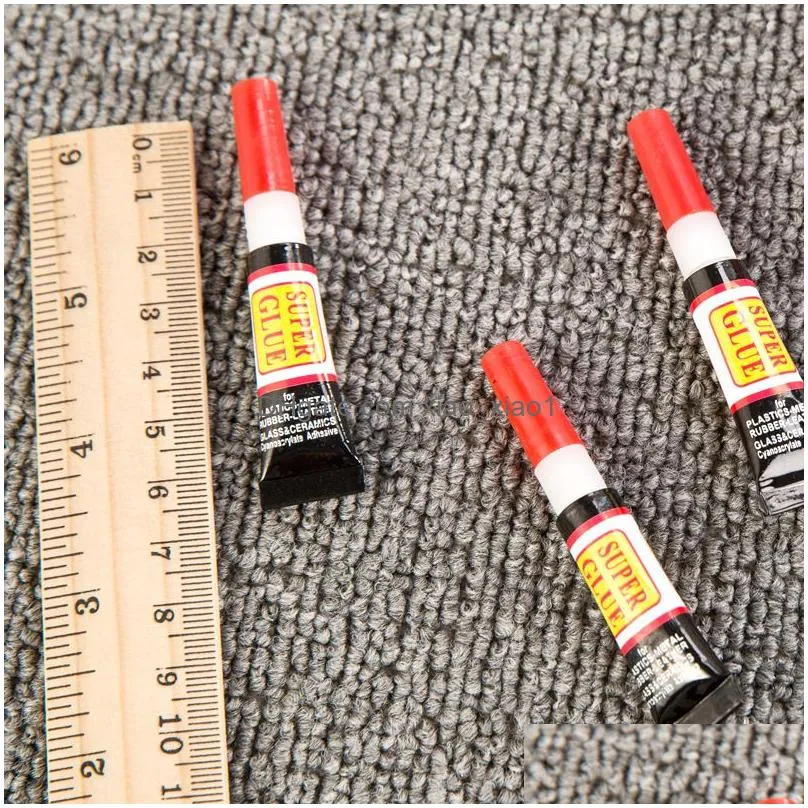 other building supplies 10pcs quick dry super glue mini liquid tube for diy metal glass plastic handmade repair strong adhesive tool