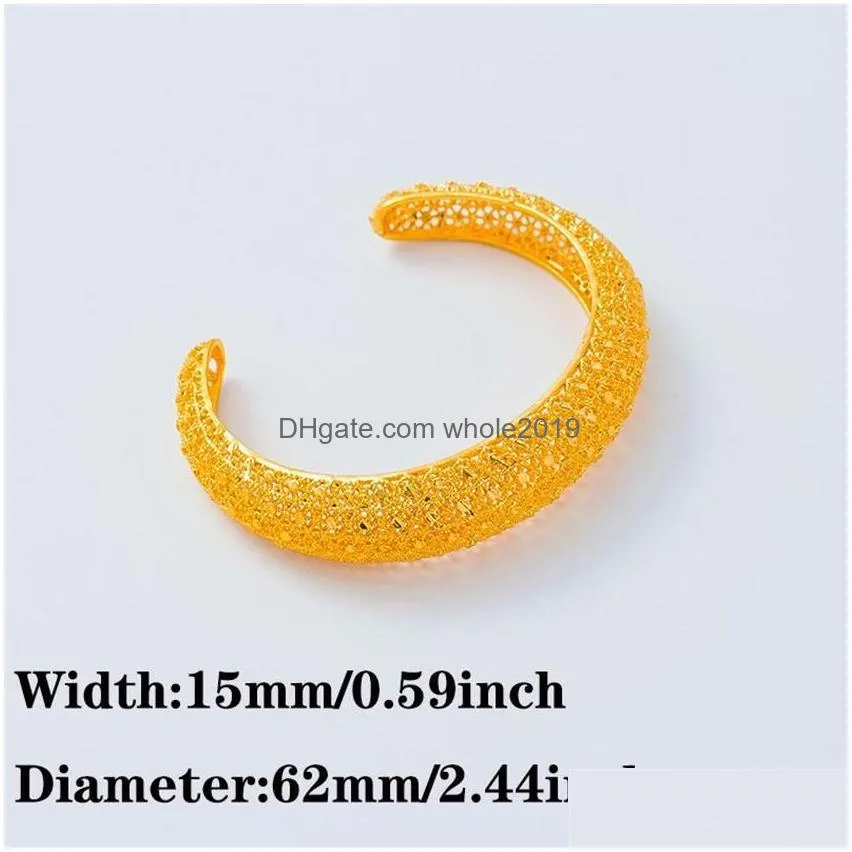 Bangle Dubai Balls Bangles For Women Ethiopian Bracelets Wedding Jewelry African Gifts Gold Color Islam Middle East Bangle Cx200729290 Dhlet