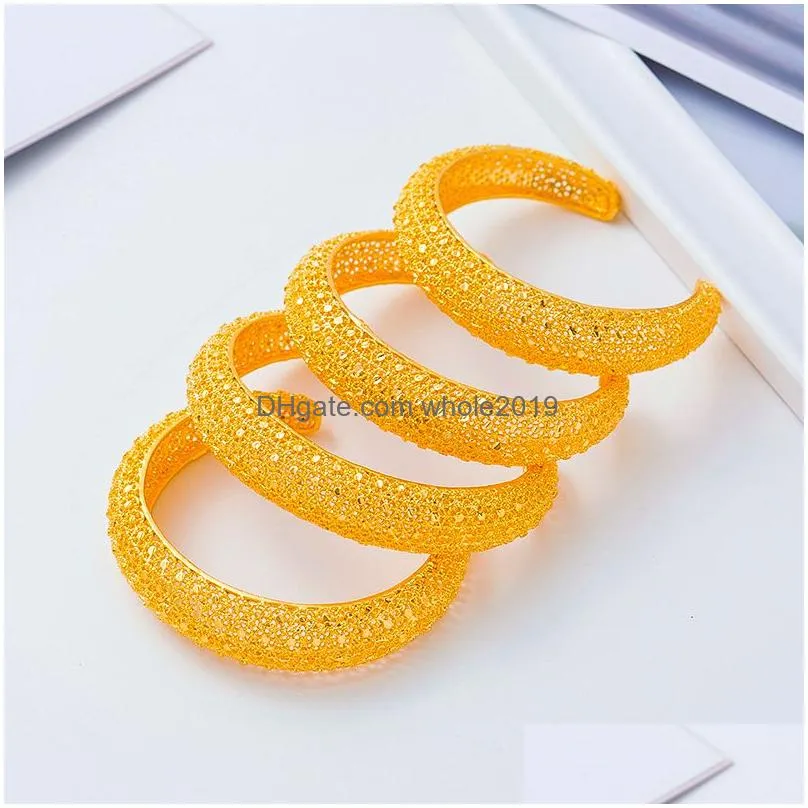 Bangle Dubai Balls Bangles For Women Ethiopian Bracelets Wedding Jewelry African Gifts Gold Color Islam Middle East Bangle Cx200729290 Dhlet