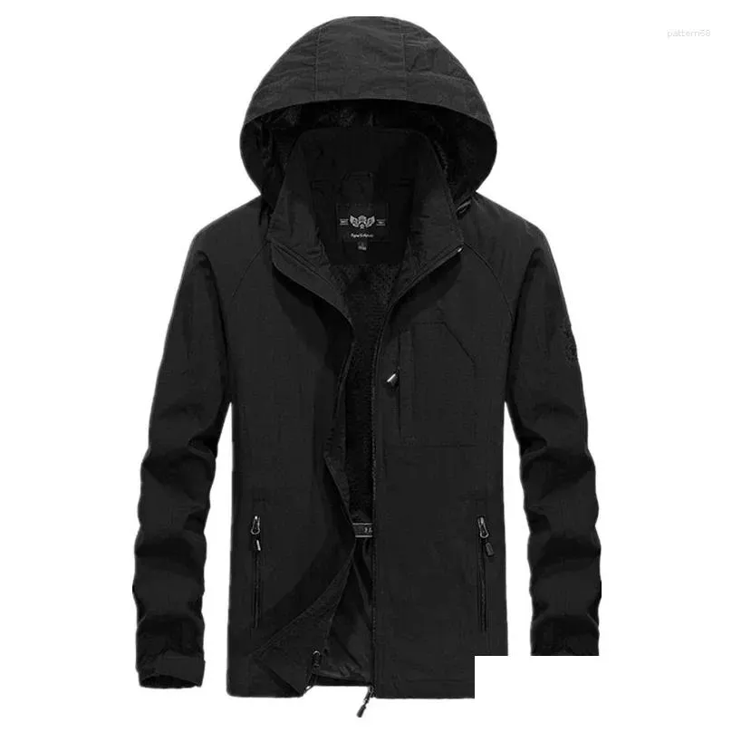 Men`s Jackets Windbreaker Waterproof Military Hooded Water Proof Wind Breaker Casual Coat Male Autumn Outdoor