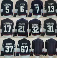 Men Hockey Jerseys Shane Wright 7 Eberle Morgan Geekie Yanni Gourde Jaden Schwartz Brandon Tanev Philipp Grubauer 6 Adam Larsson Vince Dunn Matty Beni e4aB#