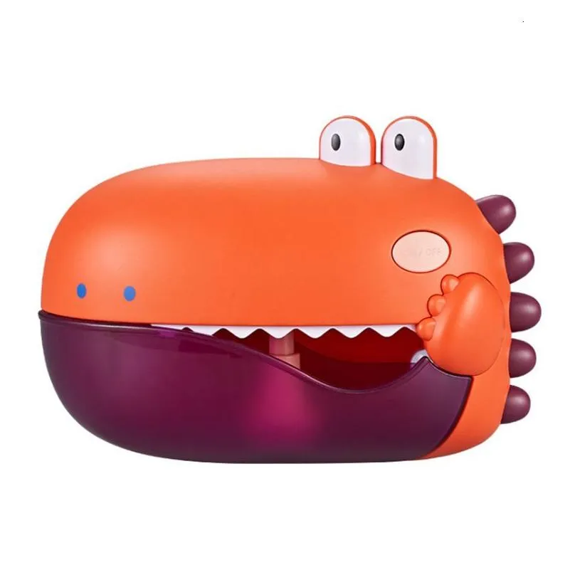 Bath Toys Baby for Kids Music Dinosaur Bubble Machine tub Soap Automatic Maker room Toy 221118