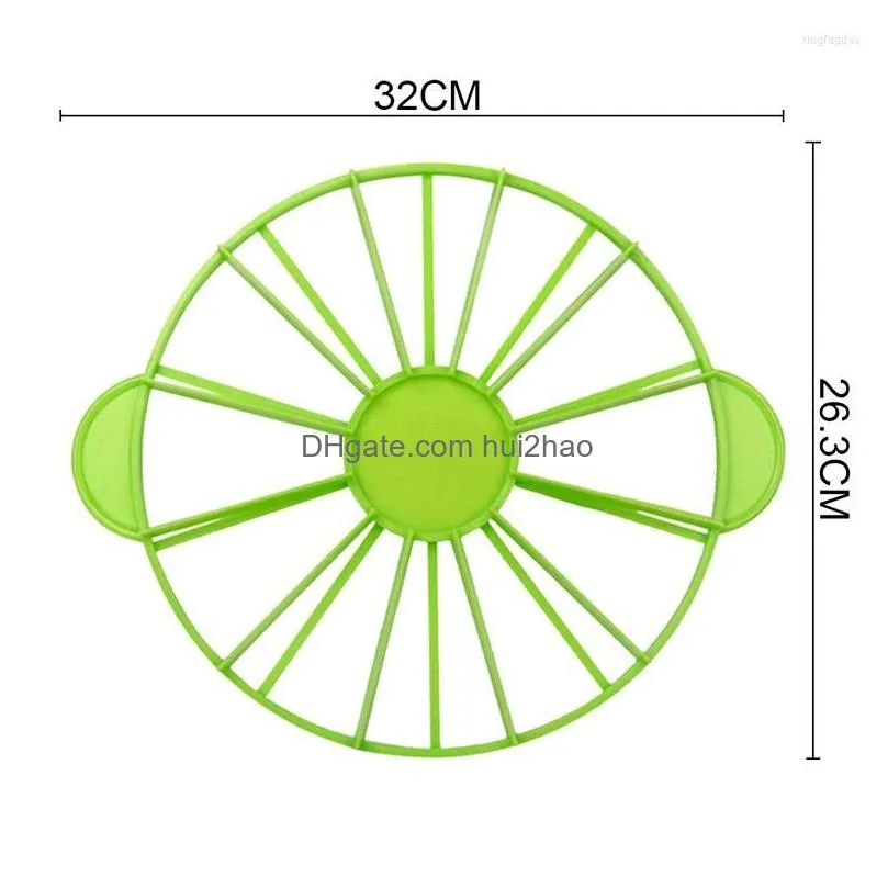 bakeware tools 10/12 slices cake equal portion cutter round bread mousse divider slice marker baking tool for household kitchen