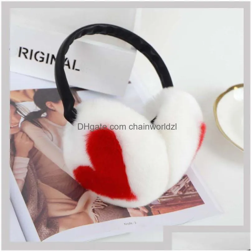 genuine rex rabbit fur earflap fashion flush fur earmuffs woman rabbit fur earmuff christmas gift cute ear warmer winter earmuffs