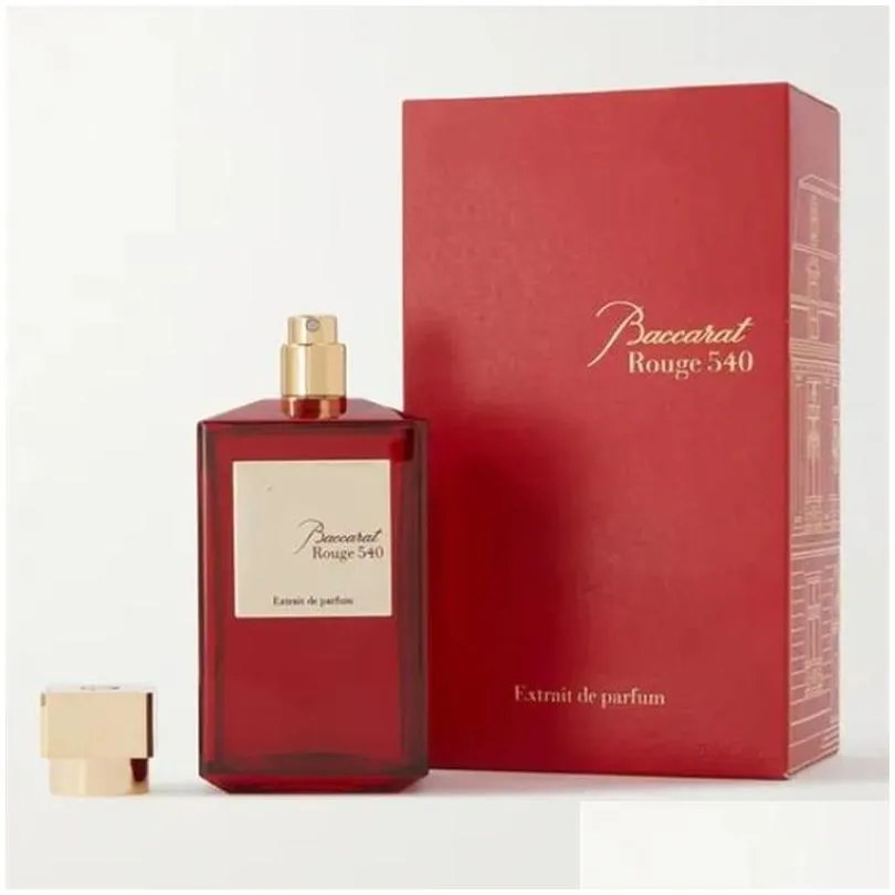 Perfume 200ml Bacarat Maison Rouge 540 Extrait De Parfum Paris Men Women Fragrance Long Lasting Smell Spray Fast Ship