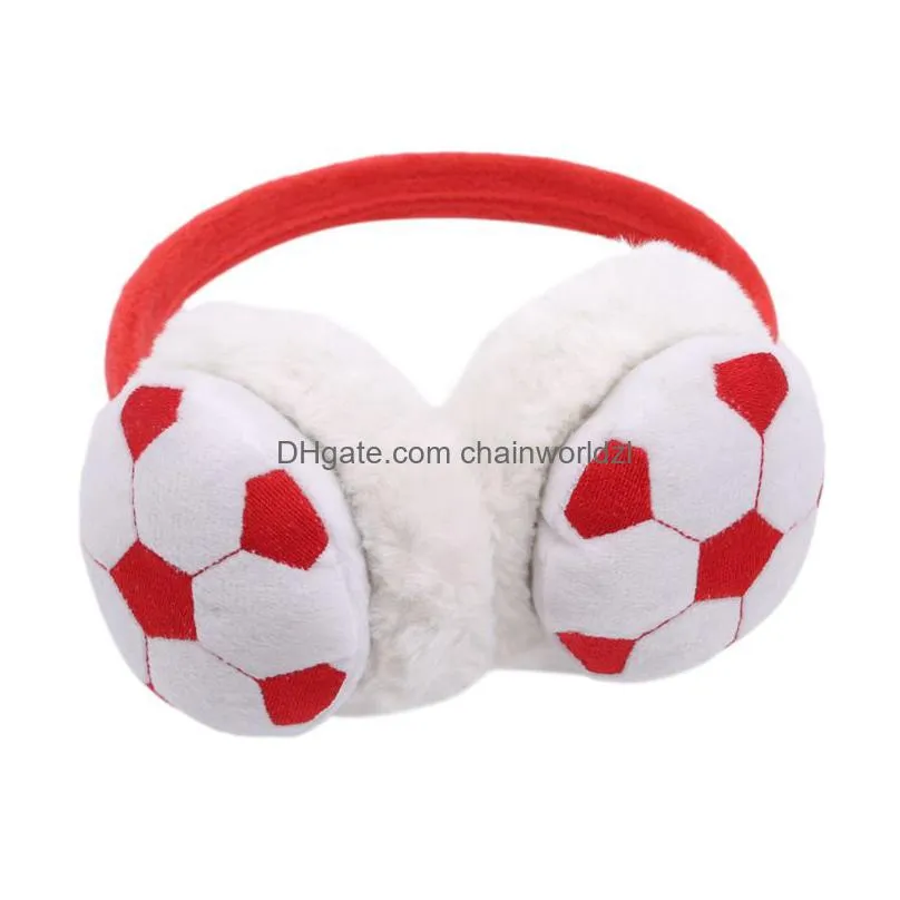  boys and girls winter warm lovely cute fur cartoon plush children earmuffs thicken cover ears kids ear muffs headband