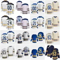 Men Hockey Heritage Classic 72 Tage Thompson Jersey Reverse Retro 26 Rasmus Dahlin 53 Jeff Skinner 21 Kyle Okposo 24 Dylan Cozens 68 Victor