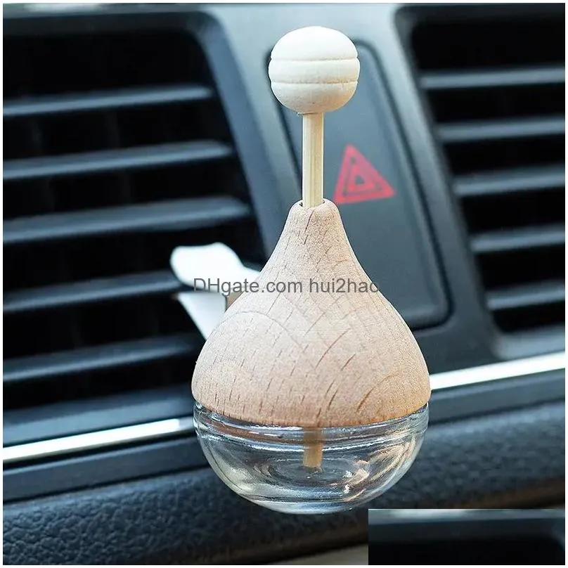 car hanging perfume pendant fragrance air freshener empty bottle perfume diffuser bottle aromatherapy decor au04