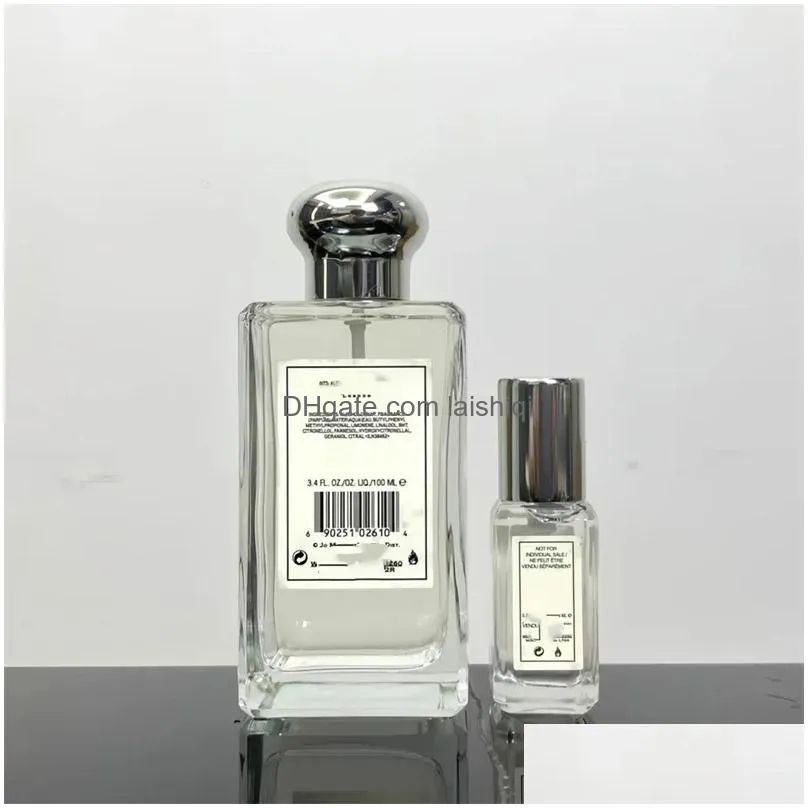 perfumes fragrances for women men j m luxury 2pcs/set parfum 3 style kits 100mladd9ml london england selling christmas gift box