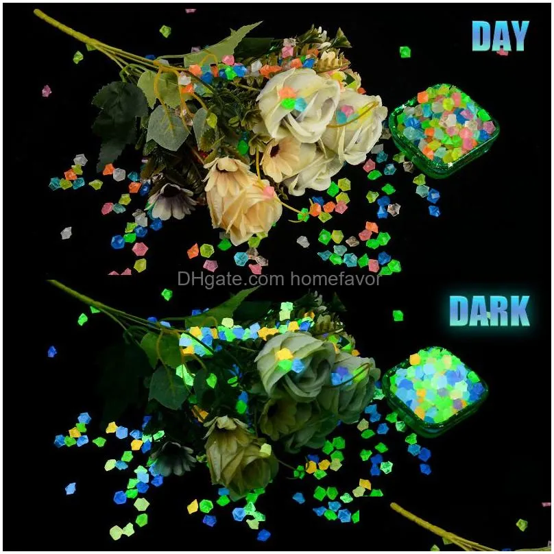 garden decorations 300500 pcs decoration pebbles luminous stone glow in dark decorative outdoor fish tank aquarium 230815