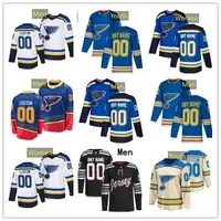 St. Loui`Hockey Jersey 72 Justin Faulk 47 Torey Krug 4 Nick Leddy 77 Niko Mikkola 55 Colton Parayko 43 Calle Rosen 50 Jor dan Binnington 1 Thomas Greiss