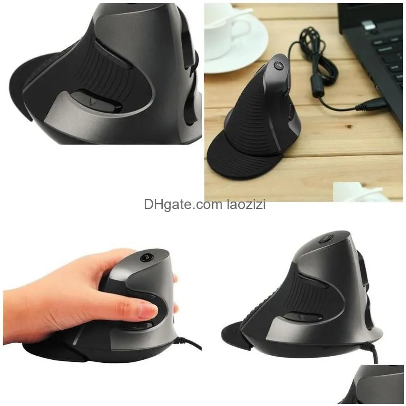 mice wired laser mouse human engineering m618 ergonomic vertical for pc laptop computer wholesale bsogh drop delivery computers networ