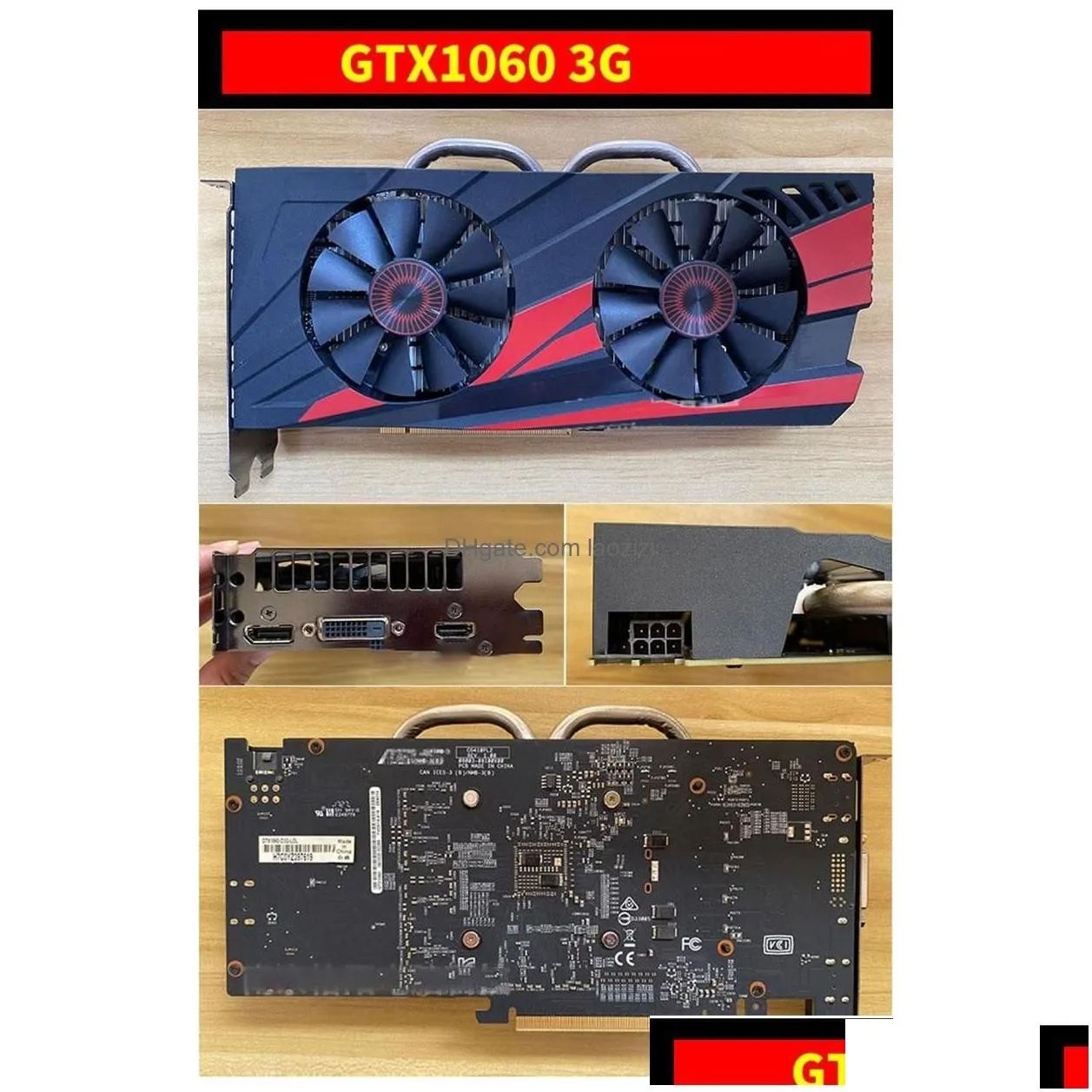 graphics cards for asus gtx1060 3g chicken-eating independent game card nvidia video geforce gddr5 pcie 3.0graphics drop delivery comp