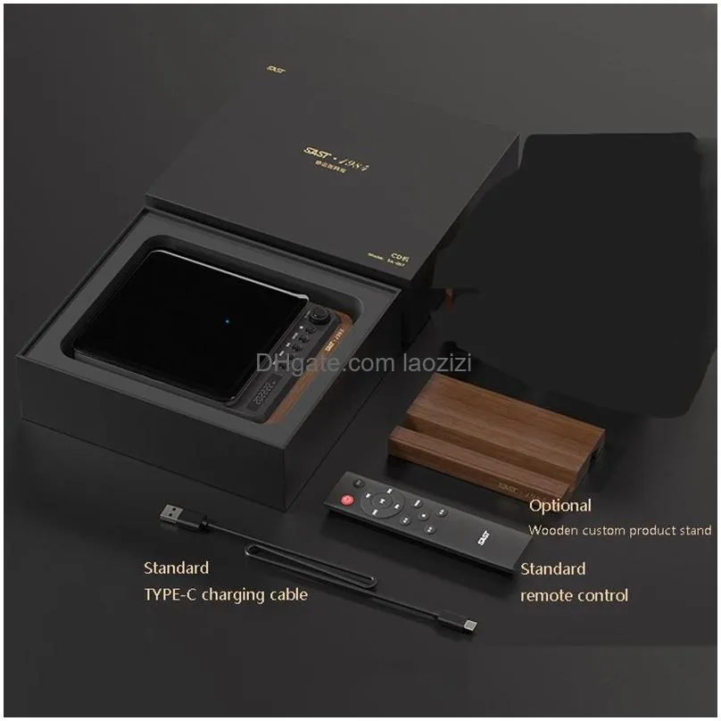 cd player highend wooden fever highdefinition lossless portable walkman wireless bluetooth rechargeable hifi music 230829