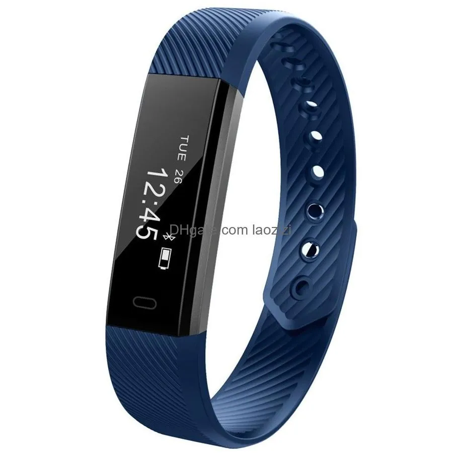 smart bracelet fitness tracker smart watch step counter activity monitor smart wristwatch alarm clock vibration watch for iphone