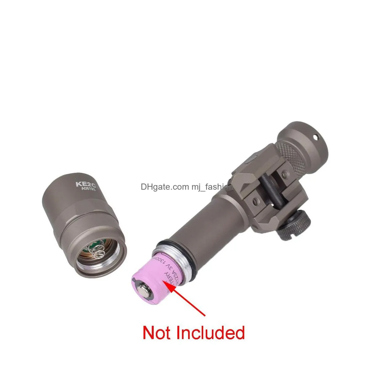 Gun Lights Lights Tactical Sf M600 M600B Scout Light Lanterna Led Flashlight For Pictinny Rail Drop Delivery Sports Outdoors Hunting Dhyax
