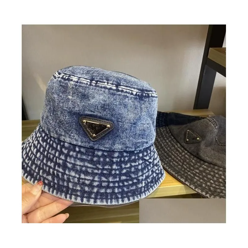 Caps Hats Women Triangle Summer And Men Patchwork Washed Cowboy