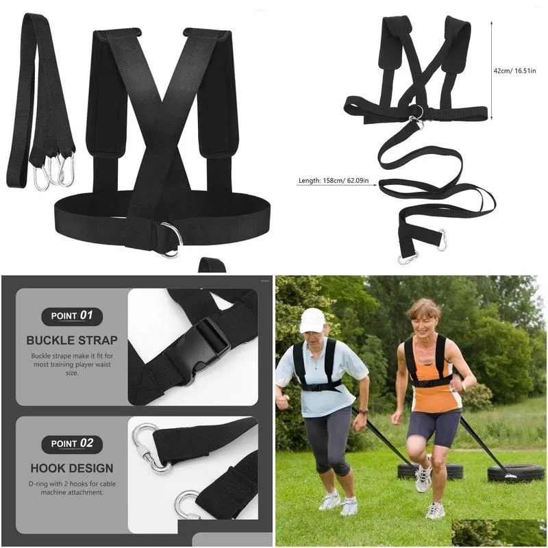 Resistance Bands Football Girdle Training Support Fitness Band Weight Bearing Belt Resistant Reaction Strap