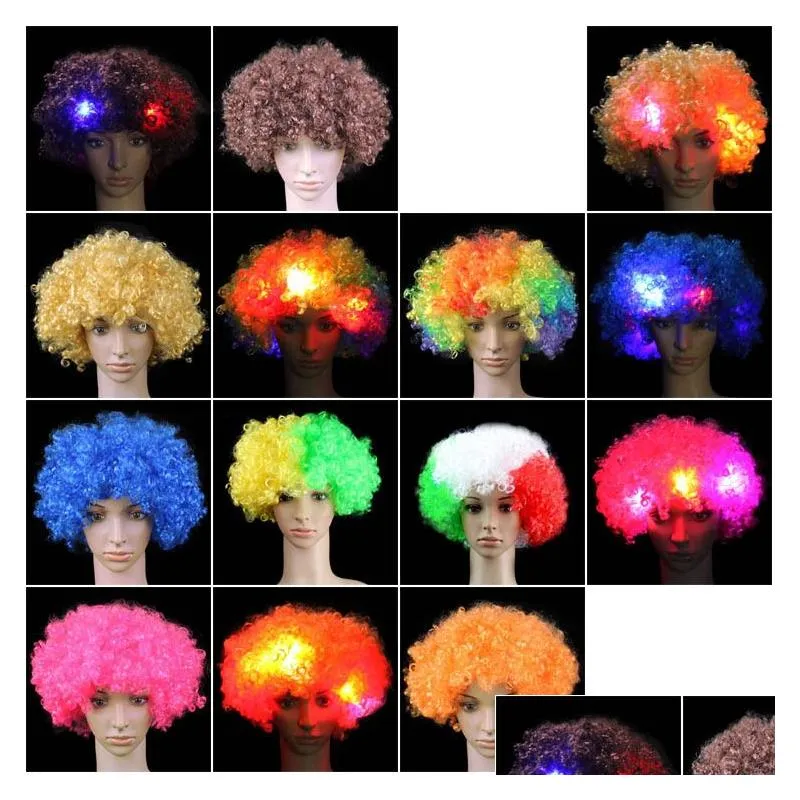 Party Dance Clown Kids Children Hallowmas Venetian With Wig Hairpiece Festive Event Supplies