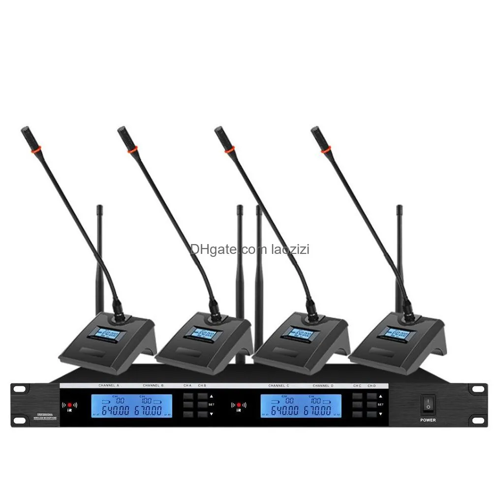 microphones uhf wireless microphone metal shell handheld microphone home karaoke performance stage microphone frequency 910950mhz