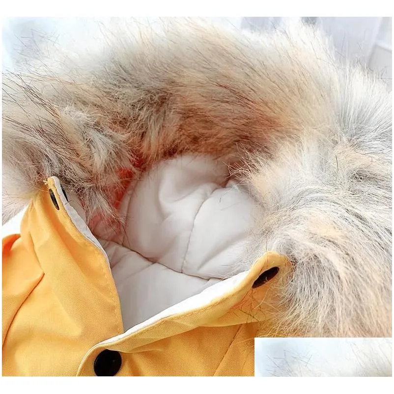 Dog Apparel 2021 Warm Dog Clothes Winter Jacket Clothing For Small Medium Dogs Coat Pet Apparel Chihuahua Drop Delivery Home Garden Pe Dh1Ms